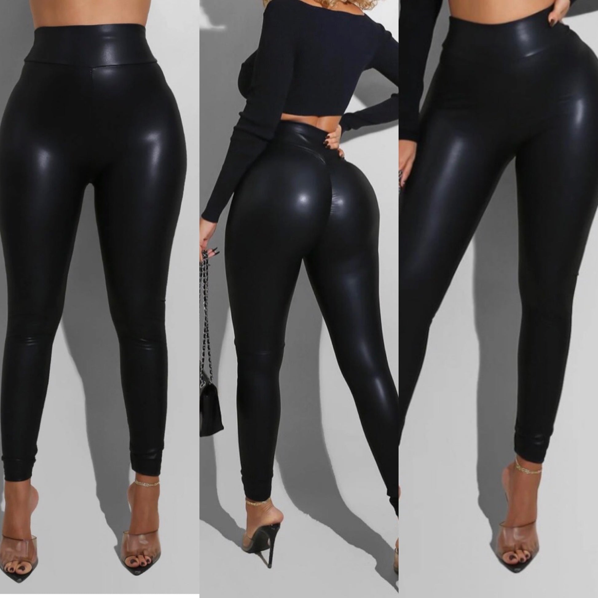 Faux Leather Leggings