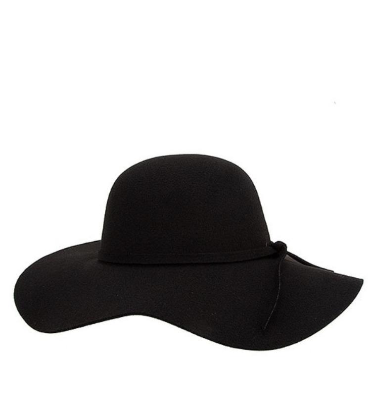 Suede Floppy Hat - Hot L.A. Fashion 