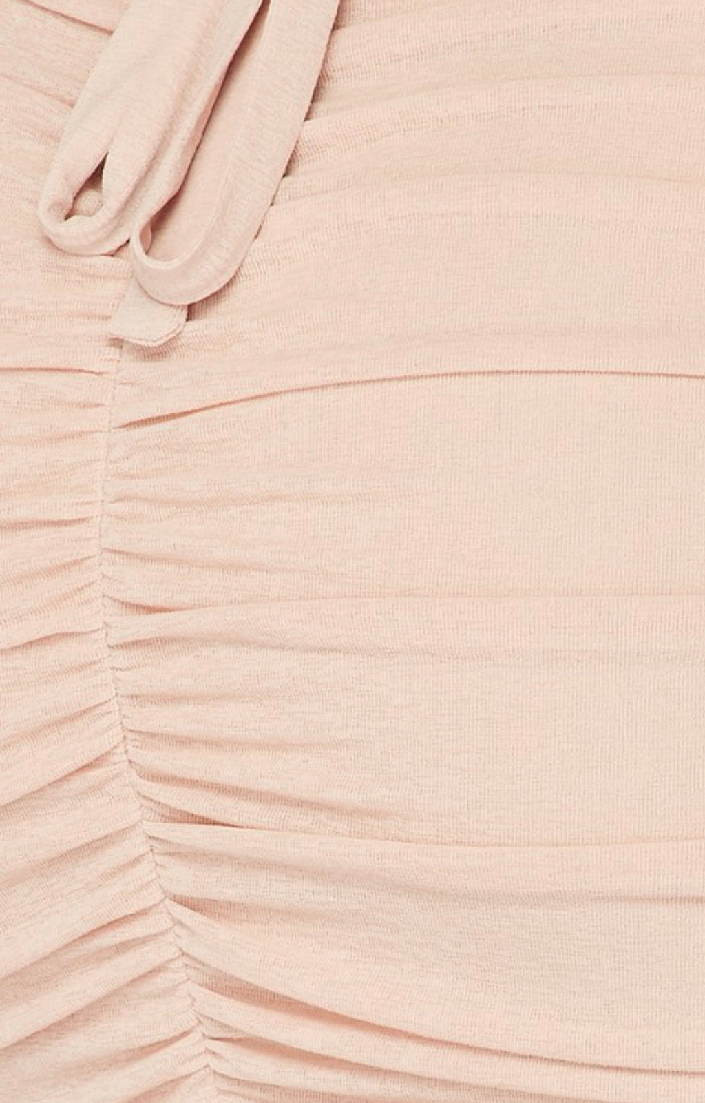 High Maintenance Ruched Skirt Set - Nude