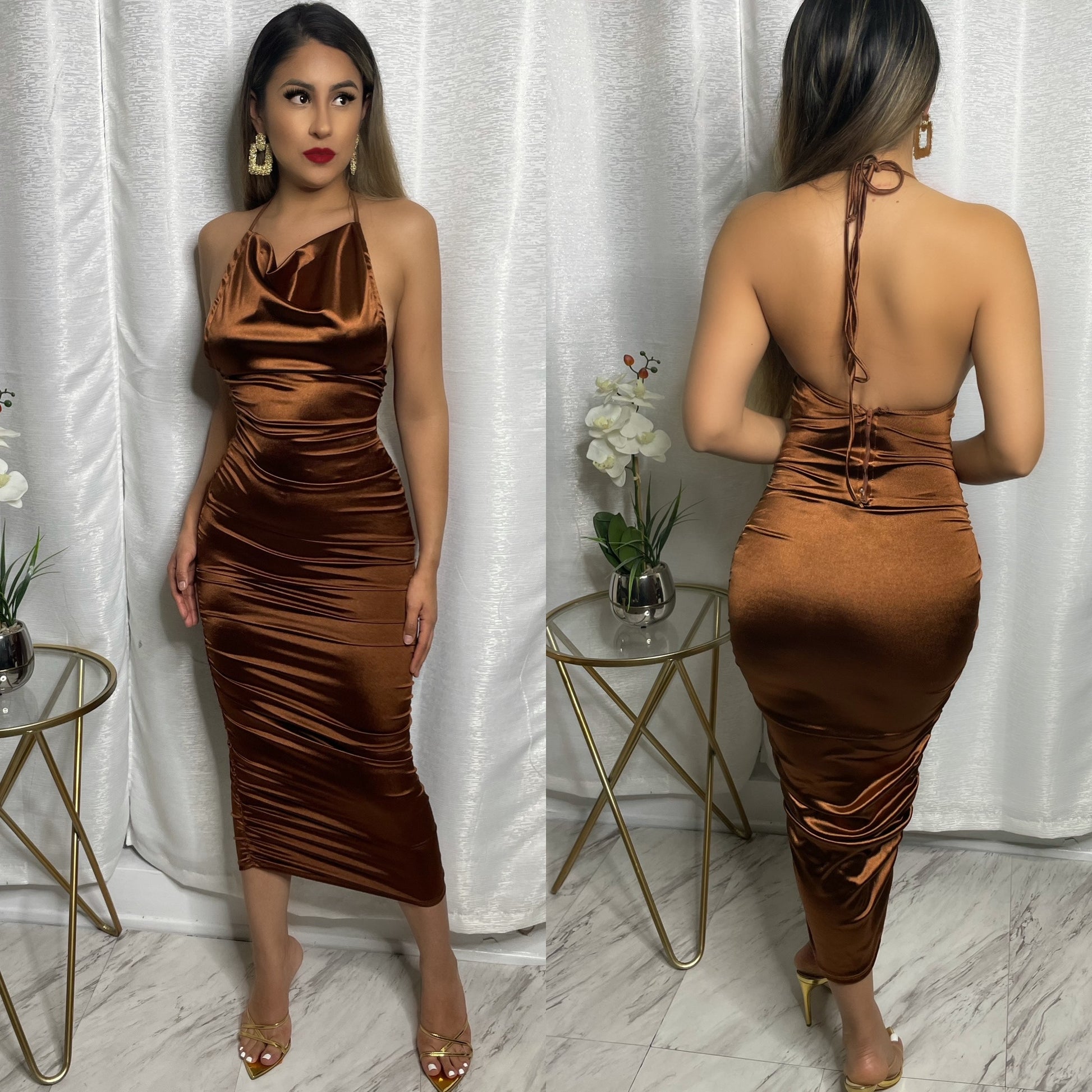 Spanish Sunsets - Chocolate Brown