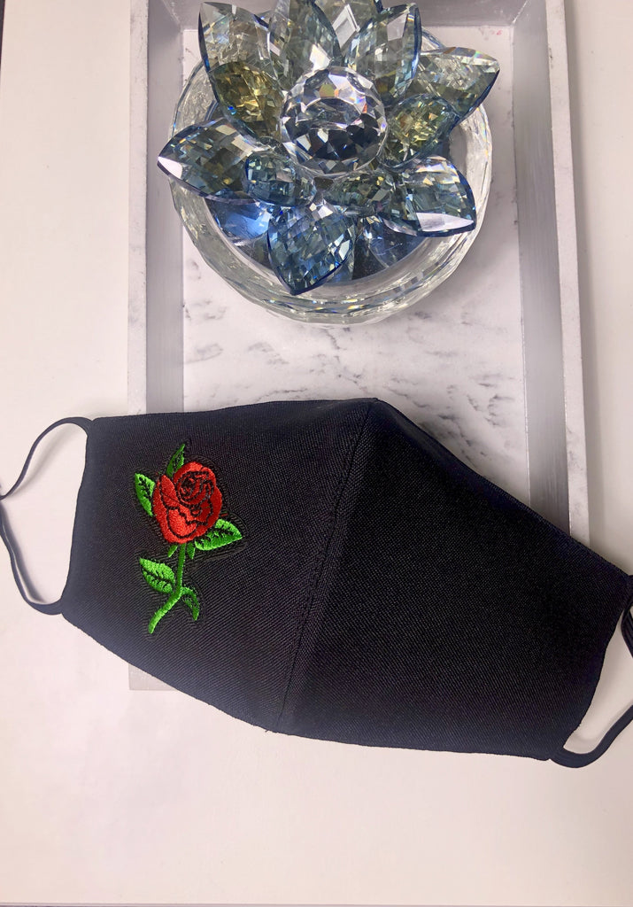 Face Mask - Long Rose - Hot L.A. Fashion 