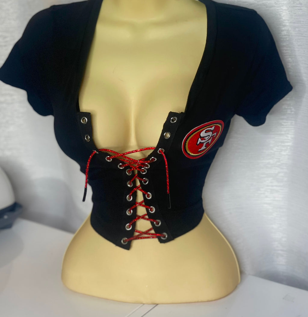 SF 49ers Crop Top