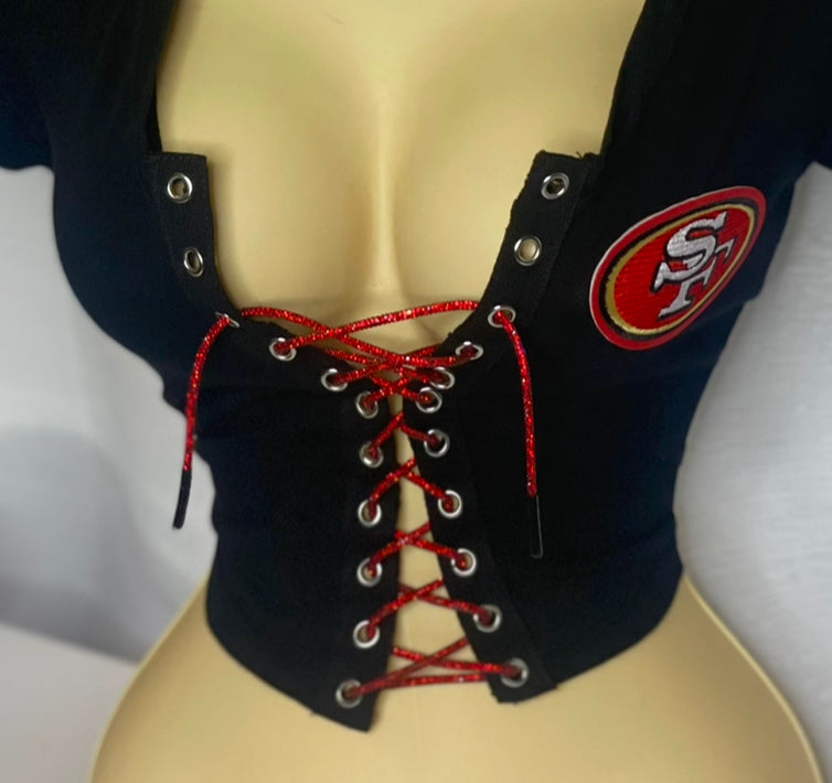 SF 49ers Crop Top